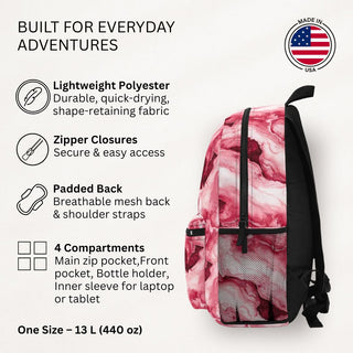 Rosé Swirl - Backpack