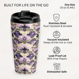 Royal Bloom - Travel Mug