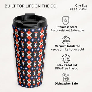 Ruby Diamonds - Travel Mug