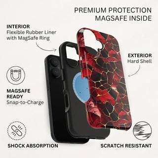 Ruby Fracture - iPhone MagSafe
