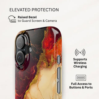 Saffron Eclipse - iPhone Slim