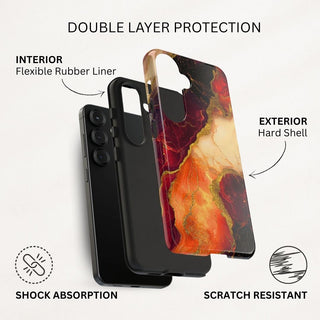 Saffron Eclipse - Galaxy Tough