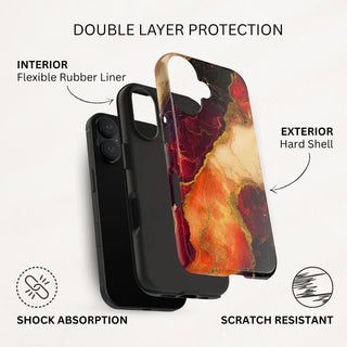 Saffron Eclipse - iPhone Tough