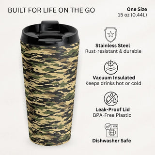 Sandstorm Camo - Travel Mug