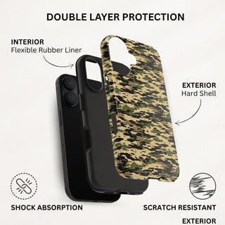 Sandstorm Camo - iPhone Tough