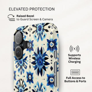 Sapphire Petals - iPhone Slim