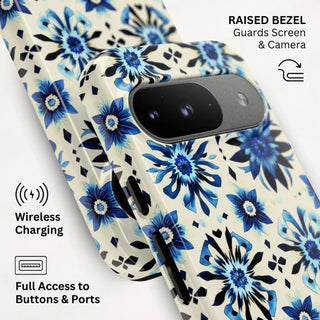 Sapphire Petals - Pixel Tough