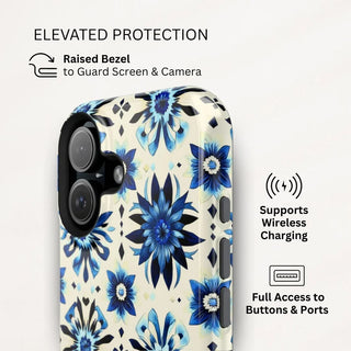 Sapphire Petals - iPhone Tough