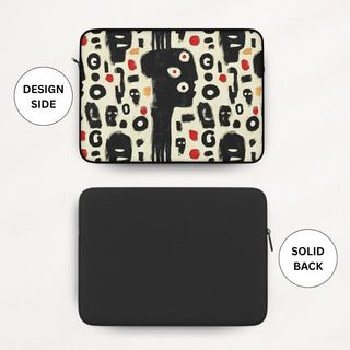 Silent Faces - Laptop Sleeve