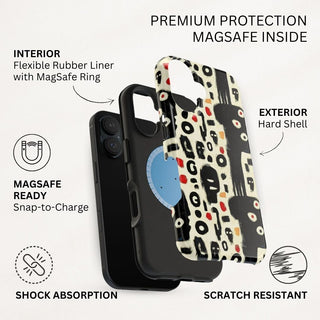 Silent Faces - iPhone MagSafe