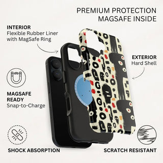 Silent Faces - iPhone MagSafe