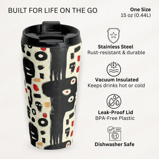 Silent Faces - Travel Mug