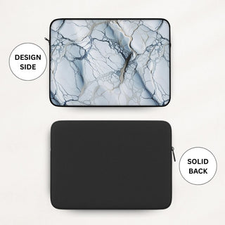 Silvery Blue Network - Laptop Sleeve