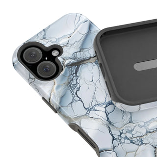 Silvery Blue Network- iPhone Tough