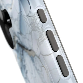 Silvery Blue Network - iPhone Tough