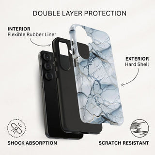 Silvery Blue Network - Galaxy Tough