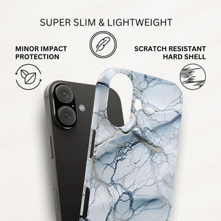 Silvery Blue Network - iPhone Slim