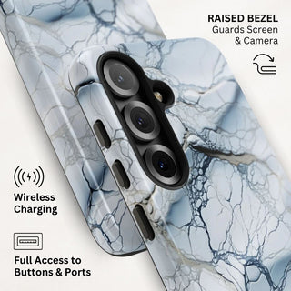 Silvery Blue Network - Galaxy Tough