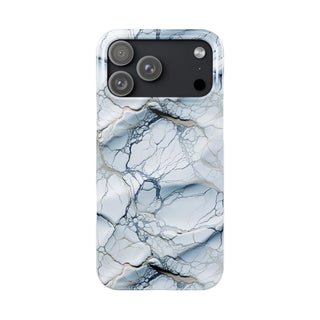 Silvery Blue Network - iPhone Slim