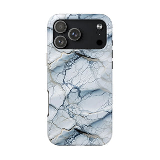 Silvery Blue Network - iPhone MagSafe