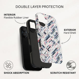 Static Grid - iPhone Tough