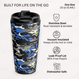 Stormwave Camo - Travel Mug