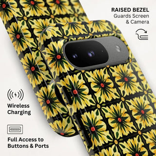 Sunburst Petals - Pixel Tough