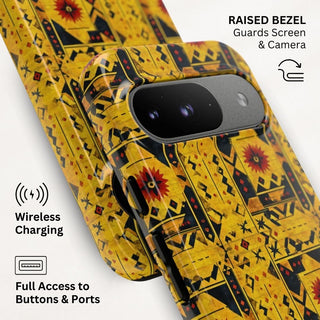 Sunburst Tapestry - Pixel Tough