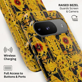 Sunburst Tapestry - Pixel Tough