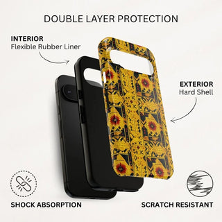 Sunburst Tapestry - Pixel Tough