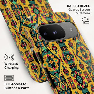 Sunburst Totems - Pixel Tough