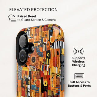 Sunset Geometry - iPhone Tough