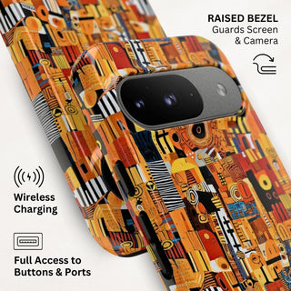 Sunset Geometry - Pixel Tough