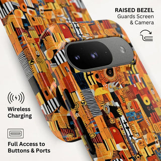 Sunset Geometry - Pixel Tough