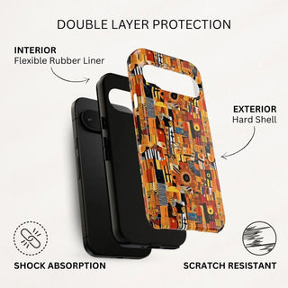 Sunset Geometry - Pixel Tough