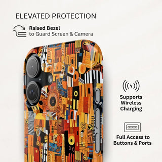 Sunset Geometry - iPhone Slim