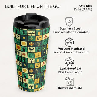 Symbolic Mosaic - Travel Mug