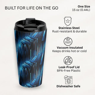 Techno Towers - Travel Mug
