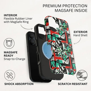 Tropical Collage - iPhone MagSafe