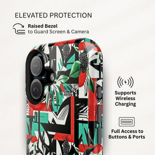 Tropical Collage - iPhone MagSafe