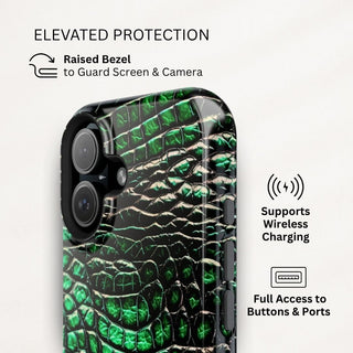 Verdant Alligator - iPhone Tough