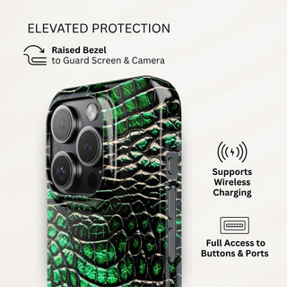 Verdant Alligator - iPhone Slim