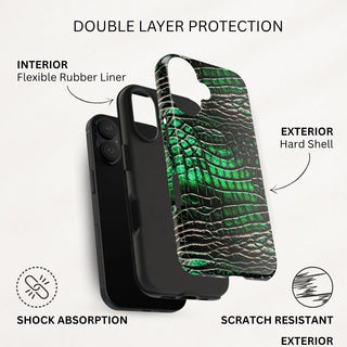 Verdant Alligator - iPhone Tough