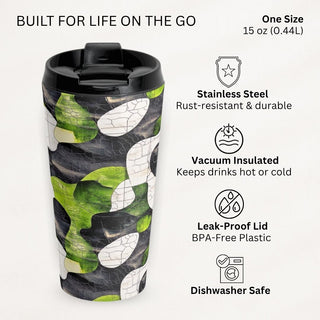 Verdant Flow - Travel Mug