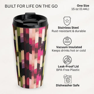 Vertical Dawn - Travel Mug