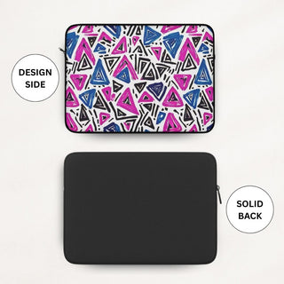 Vivid Triangles - Laptop Sleeve