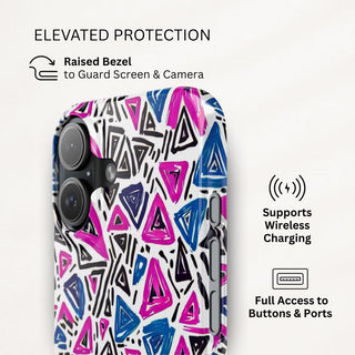 Vivid Triangles - iPhone Slim