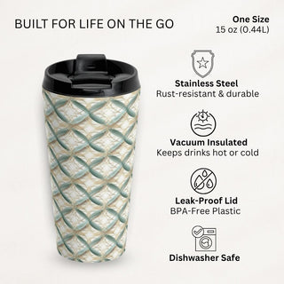 Whisper Grid - Travel Mug