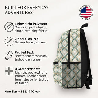 Whisper Grid - Backpack