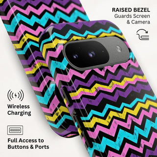 Zigzag Vibes - Pixel Tough